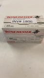 100rds Winchester 40S&W 165gr FMJ