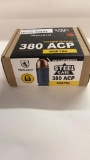 200rds Monarch 380ACP 94gr FMJ Steel Case