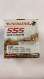 555rds Winchester 22LR 36gr HPCP