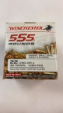 555rds Winchester 22LR 36gr HPCP