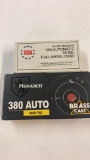 100rds Assorted 380Auto 94gr/95gr FMJ