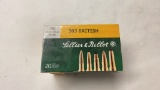 20rds Sellier & Bellot 303 British 180gr FMJ