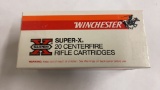 20rds Winchester SuperX 25-35 Win 117gr SP