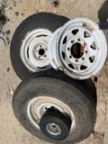 Pallet of Rims & Tires