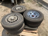 6pc-Asst Size Tires & Rims