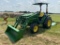 John Deere 4044m Tractor 134 hrs 4wd