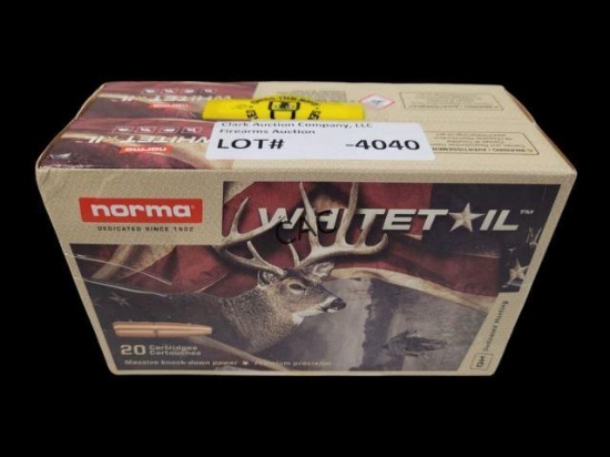 20rds Norma Whitetail 30-06 SPRG 150gr DH