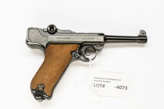 Erma LA-22 Luger Style 22LR Pistol SN#40083