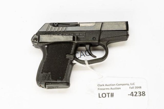 Kel-tec P3AT 380ACP Pistol w/case SN#JGE96