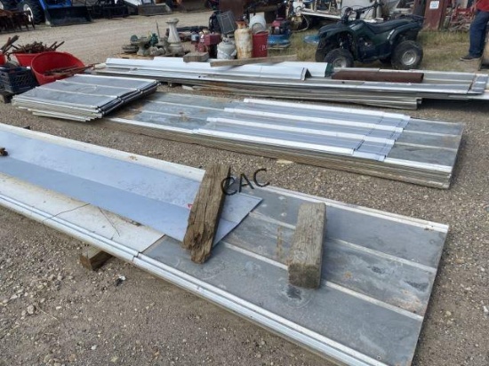 3 Pallets of Sheet Metal Approx 60pc