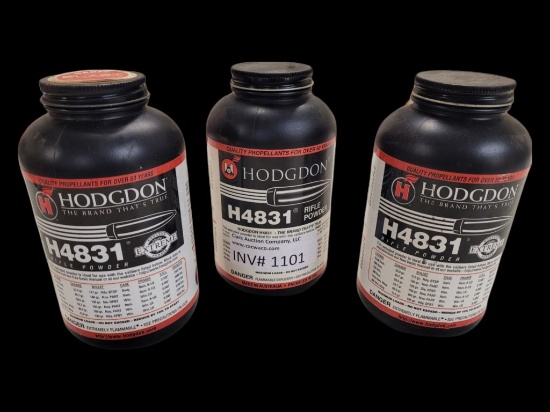 16oz Container of Hodgdon H4831 Rifle Powder