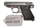 Jennings Firearms Model 25, 25auto Pistol SN#11931