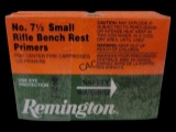 100ct Remington No.7 1/2 Small Rifle Bench Rest Pr