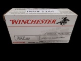 50rds Winchester 357 Mag 110gr JHP
