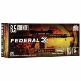 20rds Federal Fusion 6.5 Grendel 120gr MSR