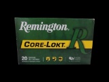 20rds Remington 30-06 Springfield 180gr Core-Lokt