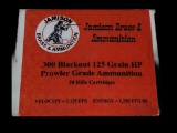 20rds Jamison 300 Blackout 125gr