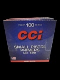 100ct CCI Small Pistol Primers No.500