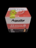 250rds Aguila .22 Super Extra Hollow Point Copper