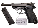 Walther P38 Pistol 9mm SN#173817