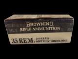 20rds Browning 35Rem 200gr Soft Point Round Nose