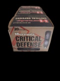 20rds Hornady Critical Defense 410 Triple Defense