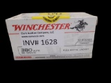 50rds Winchester 380 Auto 95gr FMJ