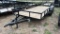 New Dual Axle Bumper Pull Trailer