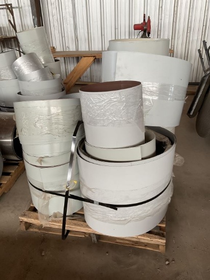Lot of Assorted Sheets of Roll-Form Metal