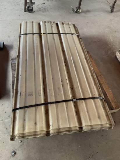 Lot of 45+/- of 6' Greenhouse Corrugated Panels