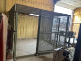 11.5'X12' Metal Cage with Door (3 Sides)