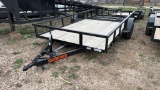 New Single Axle Trailer w/Ramp