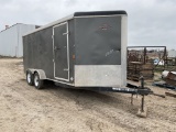 14ft by 6ft Enclosed Trailer Folding Ramp Door