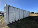 NEW 40' High Cube Container w/4 Side Doors