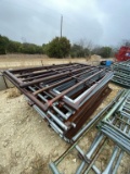 19-10’ Galvanized Panels & loading alley