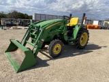 John Deere 3320 w/JD 300X Loader 4WD