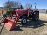 Mahindra 4500 w/Mahindra ML260 Loader & Bucket