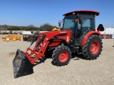 Branson 4820CH 4WD Cab Tractor w/Branson BL200