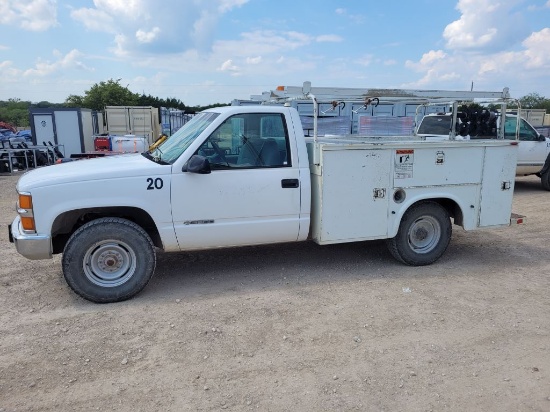 *Chevrolet 3500 Truck w/Utility Bed/Slide-Out Box