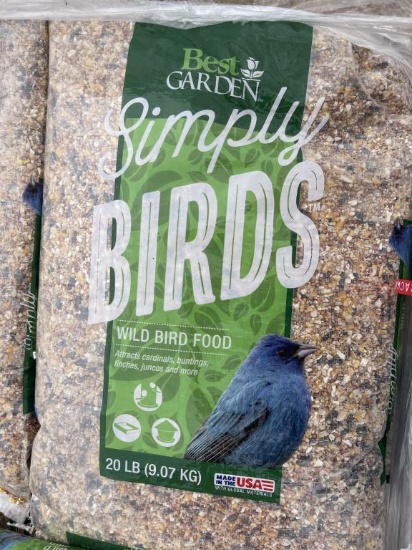 Approx 70 20lb Bags Wild Bird Food