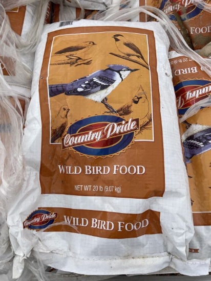 Approx 80  20lb bags of Wild Bird Food