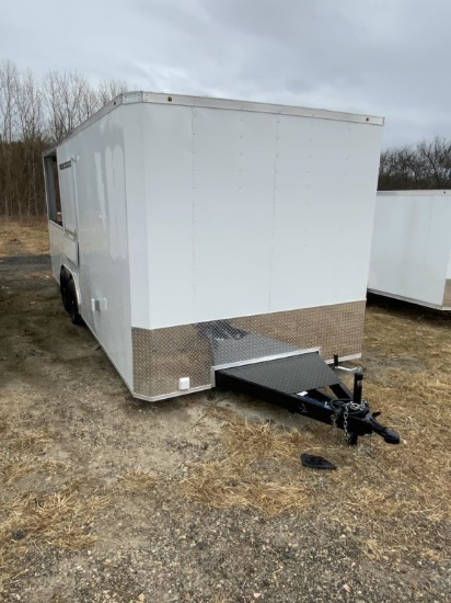 2022 Salvation Trailers 8.5x20 BBQ Porch Trailer