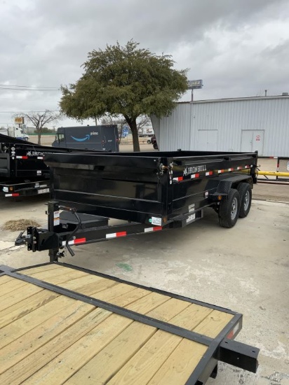 2022 Iron Bull 83"x16' Dump Trailer