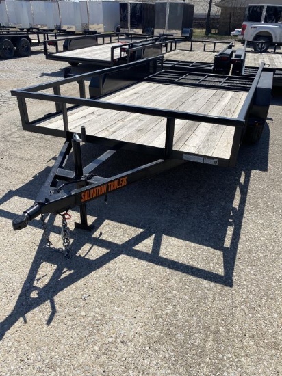2022 Salvation Trailers 78"x14' Utility Trailer
