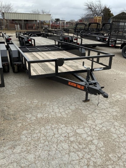 2022 Salvation Trailers 78"x14' Utility Trailer