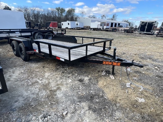 2022 Salvation Trailers 16x78 Utility Trailer