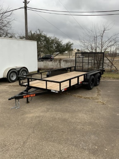 2022 Salvation Trailers 78"x16' Utility Trailer