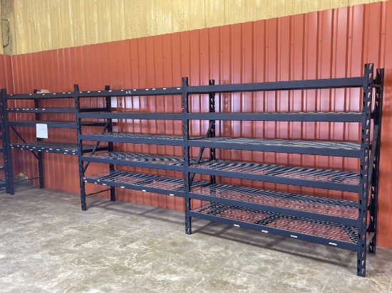 3 Sections of Shelving