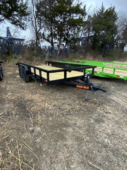 2022 Salvation Trailers 83"x16' Utility Trailer