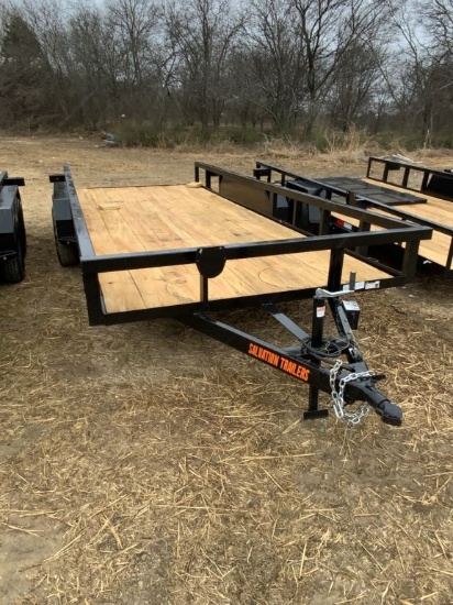 2022 Salvation Trailers 83"x18' Utility Trailer